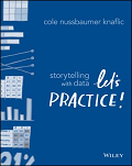 storytelling with data let's practice book cover